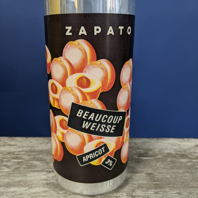 Zapato Brewery,Beaucoup Weisse Apricot, 3.0%