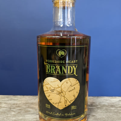 Yorkshire Heart Brandy 43% ABV