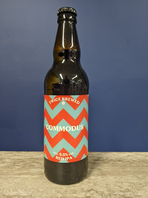 TWICE BREWED  COMMODUS, Red IPA, 5.5%