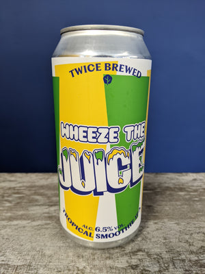 Twice Brewed Brewing Co. Wheeze The Juice IPA 6.5%