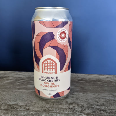 Vault City, RHUBARB BLACKBERRY SWIRL DOUGHNUT 4.3%