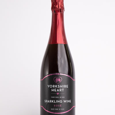 Yorkshire Heart Sparkling Rosé Wine