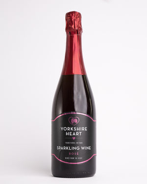 Yorkshire Heart Sparkling Rosé Wine